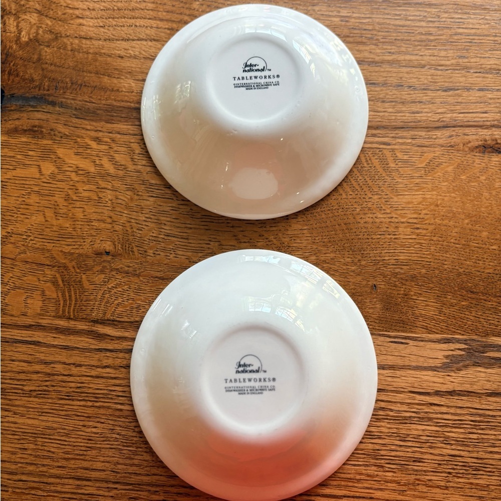 International Tableworks China Bowls Devonshire Made in England- set of 2. - Picture 2 of 11